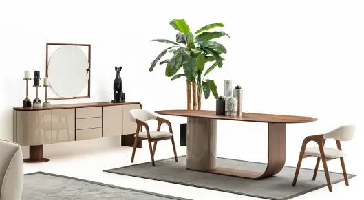 Product img 1, Nova Ahşap Ayaklı Yemek Odası Takımı